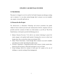 In part 1 we are making. Car Rental System Project Report Php My Sql
