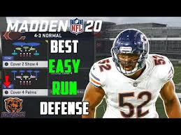 Best Run Defense Madden 20 New Run Defense Madden 20 How To Stop Stretch And Dive Madden 20 Youtube In 2020 Madden Running Defense
