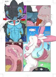 Ryouta Sumeragi] Sylveon vs Luxray.. at Hentai Porn Pics