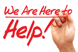 We are here to help