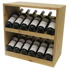 Looking for the perfect wine storage solution? Pine Wooden Wine Rack Display Cellar Cube 12 Bottles 298mm Deep Wine Racks Uk Wine Rack Suppliers Wineware Co Uk
