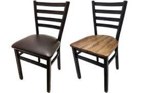 oakstreetmfg metal frame dining chairs