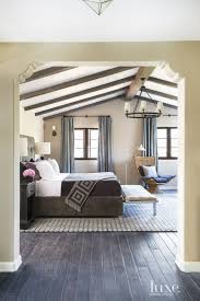 An Outdoor Living Area In The Entrance Courtyard Gives The Homeowners A Relaxing Spot To Enjoy The Gardens Spanish Style Bedroom Luxe Bedroom Colonial Bedroom