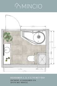 pin op badkamer plattegrond indeling en ontwerp