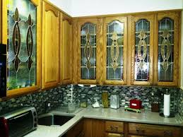 Learn the best ways to open up the possibilities of your kitchen cabinets. Ci 2 Elegant Stained Glass Custom Kitchen Cabinet Inserts Terraza Stained Glass