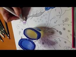 Blending With Vaseline And Coloured Pencils Color Pencil Art Coloured Pencils Colored Pencils