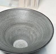 Ideas on how to replicate this grey matte glaze commercially ...