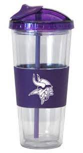 Minnesota Vikings Tumbler With Straw Dallas Cowboys Cowboys