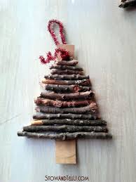 Rustic Twig Christmas Tree Ornaments Natural Christmas Ornaments Christmas Tree Decorations Diy Cardboard Christmas Tree