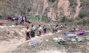 Refined news by candid themes. Chin Villagers Fleeing From The Burma Army Jet Attacks Burma News International