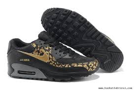 For Wholesale Mens Nike Air Max 90 Leopard Print Black Metallic Gold Anthracite Shoes Cheap Nike Air Max Nike Air Max 90 Nike Air Max
