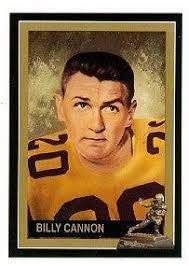 Billy Cannon LSU Tigers 1959 Heisman Trophy winner card