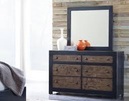 Emerfield Vintage Casual Two Tone Rustic Brown Dresser At Home Furniture Store Kids Bedroom Decor Ashley Furniture