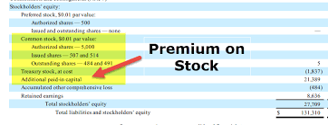 Premium On Stock Definition Example Securities Premium Account