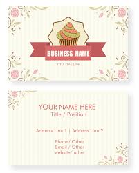 When it comes to baking and decorating cakes, here are the rules i live by. Design Your Own Personalized Business Card Cup Cake Bakery Custom Visiting Card Front And Back Amazon Ae Office Products