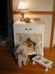 Side table with dog bed underneath. 80 End Table Dog Bed Ideas Dog Bed End Table Dog Bed Diy Dog Stuff
