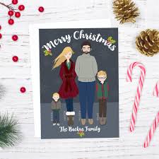 Animated christmas cards can be created using graphics software such as photoshop and various online resources such as tutorials, clip art and usually, cards are very sincere if you take the time to make them yourself. Diy Whimsical Family Portrait Christmas Card How You Can Make Yours