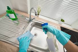 remove limescale from your kitchen sink