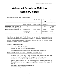 I mars 2013 var jag i domstol mot (arge). Adv Petro Notes Part 1 Oil Refinery Cracking Chemistry