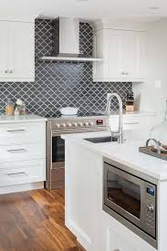 black backsplash tiles