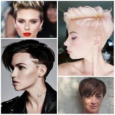 Short pixie hairstyle and shaved mohawk. Short Pixie Haircuts For Thick Hair 2020 Novocom Top