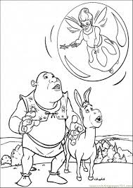 Your kids will spend many enjoyable hours coloring these characters. Shrek Donkey Fairy Coloring Page For Kids Free Shrek Printable Coloring Pages Online For Kids Coloringpages101 Com Coloring Pages For Kids