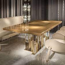 20 Luxury Dining Tables For The Modern Dining Room In 2021 Luxury Dining Tables Dining Table Gold Luxury Dining Room
