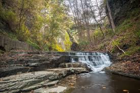 We took a shuttle from our hotel to the top and walked down, though i can certainly see why cascadilla creek produces eight waterfalls as it descends 400 feet through cascadilla gorge. Hiking The Amazing Cascadilla Gorge In Ithaca New York Uncovering New York