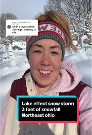 Northeast Ohio's Record Snowstorm Brings 3 Feet of Snow