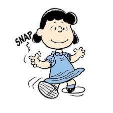 Lucy Van Pelt snap her fingers by MinionFan1024 on DeviantArt