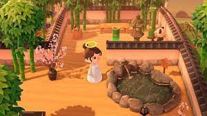 Bamboo And Running Waters Animal Crossing Wild World Animal Crossing Zen Area