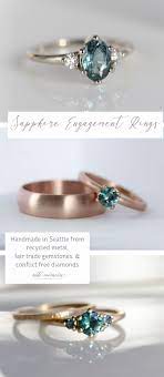 Fair Trade Sapphires Make A Unique Center Stone Option For An Alternative Engagement Ring Bot Womens Engagement Rings Engagement Rings Ethical Engagement Ring