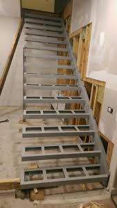 Floating Staircase Also Named Cantilever Staircase Stair Steel Structure Hidden In The Wall Demax Stai Stairs Design Modern House Stairs Staircase Railings