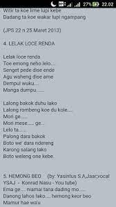 Lelak Loce Renda Lirik Yang Mendidik Galery Manggarai Facebook