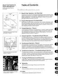 Bosch Fuel Injection And Engine Management Motronic And Jetronic