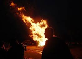 In britain, bonfire night conjures up childhood memories of sheltering from the driving november rain, eating jacket potatoes while effigies, or 'guys', burn on a huge bonfire. Bonfires Of Valborg The Fiery Heart Of Sweden Gonomad Travel