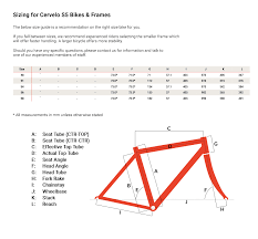 Cervelo S5 Size Guide Ireland 2019 Garys Cycles