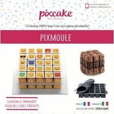 Moule Silicone Cube Pixmoule Pixcake Gateau Cube Moules Chocolat Noisette