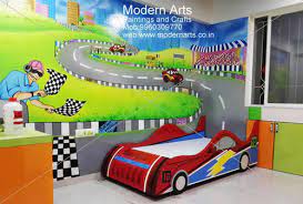 Bean paints a picture of teddy, but accidentally splashes some green paint on the wall. Kids Bedroom Cartoon Wall Painting Ideas At Rs 120 Square Feet Kids Room Paintings Id 13752344748