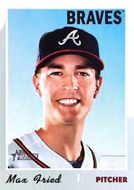 Signed Baseball Card Auto Max Fried 2012 Panini Elite #5 Padres