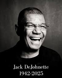 It is with great sadness that we announce the death of Jack DeJohnette. He  died peacefully in Kingston, Hospital, NY. He was surrounded by his wife,  family, and close friends. Jack was