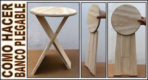 Como Hacer Un Banco De Madera Plegable Facil De Cargar Y Transportar A Cualquier Parte Y D Bancos De Madera Bancos Plegables De Madera Mesas Pequenas De Madera