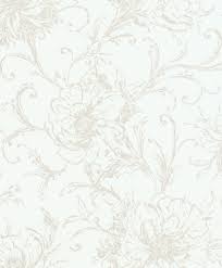 Dark floral interiors and home decor is back and strongly in vogue in the interior decor for 2021. Today Interiors Floral T0171 Wallpaper Off White