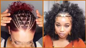 Knotless box and triangle braids. Buns And Beads Fulani Inspired Ethiopian Amharra Style Twisted Protective Style Other Hairstyles Black Hair Information