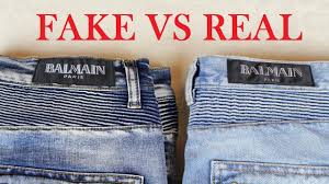 How To Spot Real Vs Fake Balmain Jeans Authentic Vs Replica Balmain Guide Youtube Best styles replica balmain jeans and trend distress biker jean.