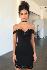 Sheath Off The Shoulder Short Black Lace Homecoming Dress Bodycon Dress Homecoming Black Homecoming Dress Fashion Dresses