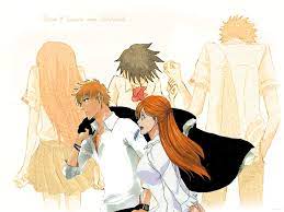 Ichihime is the het ship between ichigo kurosaki and orihime inoue from the bleach fandom. Hd Wallpaper Bleach Ichigo Kurosaki Orihime Inoue Tatsuki Arisawa Wallpaper Flare