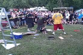 Use dozens of weapons, from thumbtacks and lightbulbs to stop signs and barbed wire, to win the. Backyard Wrestling At Gotj 09 Youtube