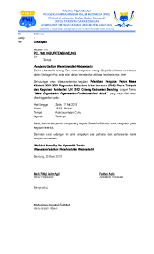 Pembuatan surat undangan sangatlah diperlukan apabila sebuah lembaga maupun organisasi ingin mengundang beberapa orang penting untuk bisa. Contoh Surat Undangan Pelantikan Pengurus Organisasi Sample Surat Undangan