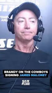 Brandy Excited About Cowboys Signing James Maloney as Assistant